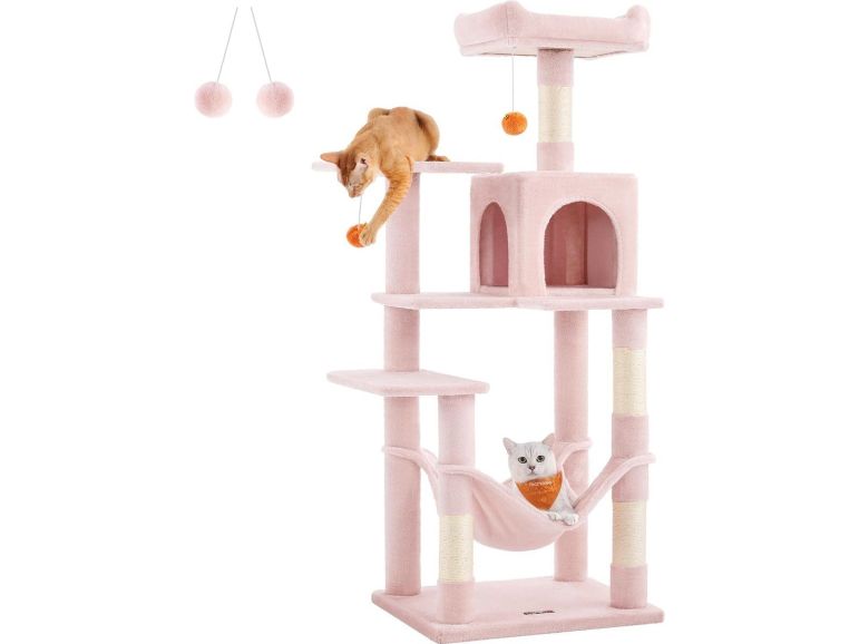 By Cee Cee Krabpaal voor Katten - Houten Kattenspeelgoed - Ideaal Voor Meerdere Katten - 40x19x45.5cm - Luna
