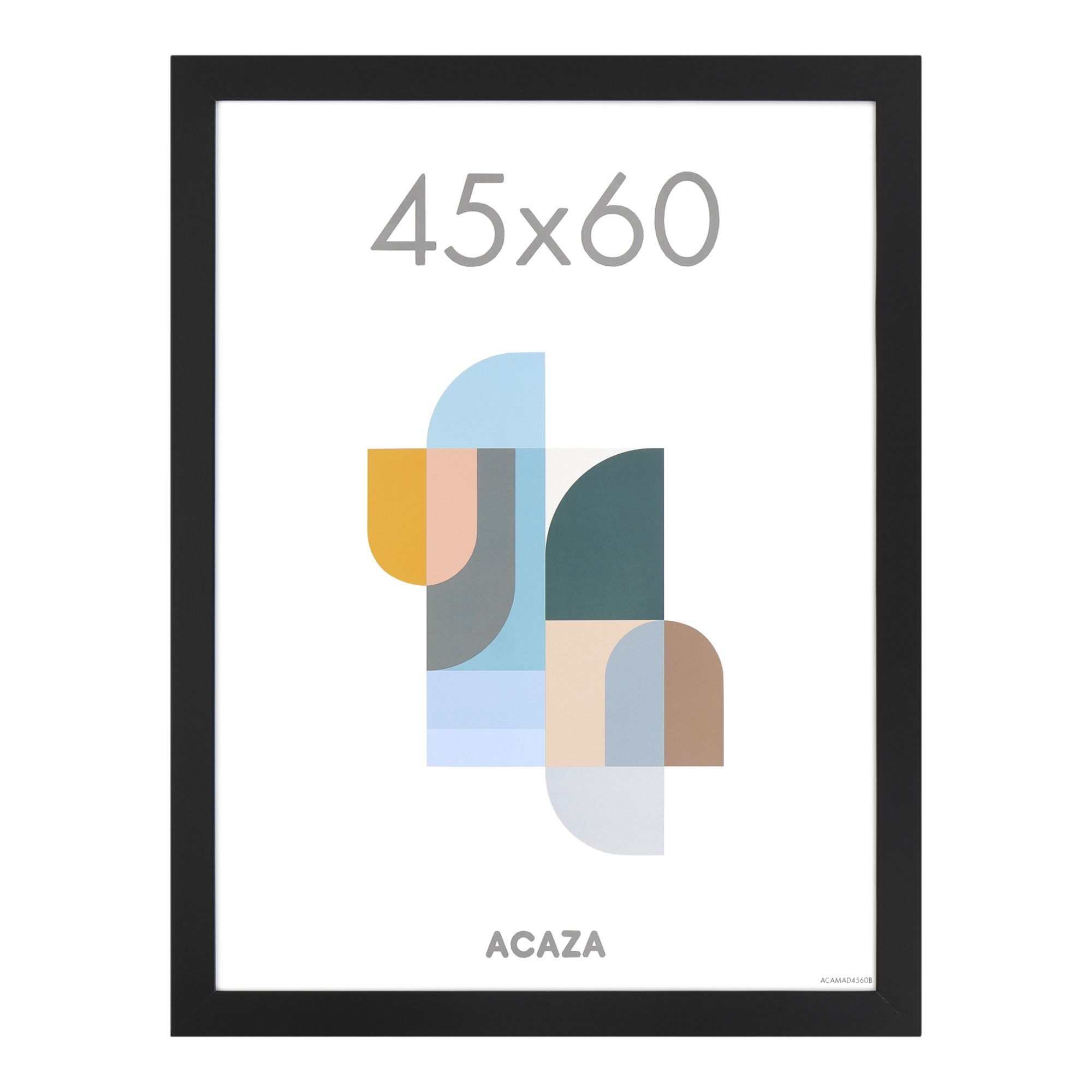 Fotokader - fotolijst - wissellijst - 45x60 cm - MDF - zwart