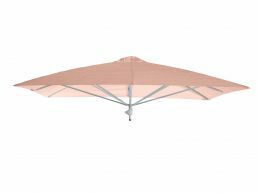 Vierkant parasoldoek voor Paraflex 230x230 cm sunbrella blush