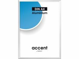 Nielsen - Accent - aluminium fotokader - A4 - zilver