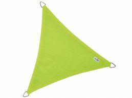 Nesling - coolfit - schaduwzeil - driehoek 3,6x3,6x3,6 m - lime groen