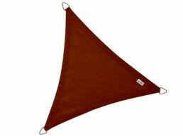 Nesling - coolfit - schaduwzeil - driehoek 5x5x5 m - terracotta