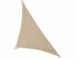 Nesling - coolfit - schaduwzeil - rechthoekige driehoek 5x5x7,1 m - gebroken wit