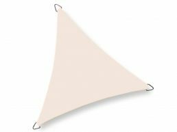 Nesling - dreamsail - schaduwzeil - driehoek 4x4x4 - crème