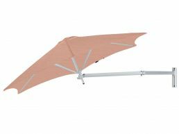 Umbrosa paraflex 200 cm hexagonale muurparasol Ø 270 cm sunbrella blush