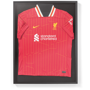 Wissellijst - fotolijst - voor voetbalshirt, basketbalshirt of wielertrui - 3D box frame - fotokader - 70x90cm - zwart Wissellijst - fotolijst - voor voetbalshirt, basketbalshirt of wielertrui - 3D box frame - fotokader - 70x90cm - zwart