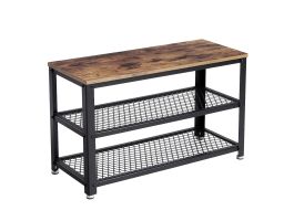 Schoenenrek - vintage - 73x45x30 cm - vintage bruin 