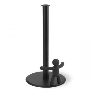Umbra Buddy keukenrolhouder - Ø17.8x31.8cm - zwart