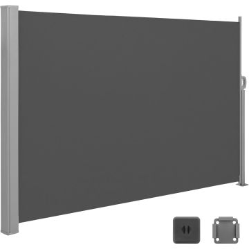 Windscherm - tuinscherm - privacyscherm - 160 x 300 cm - grijs