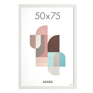 Fotokader - fotolijst - 50x75 cm - MDF hout - wit
