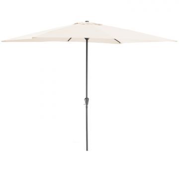 Staande parasol in aluminium - Ø 300 cm - ecru