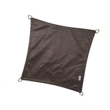 Coolfit - schaduwzeil - vierkant 3,6x3,6 m - antraciet