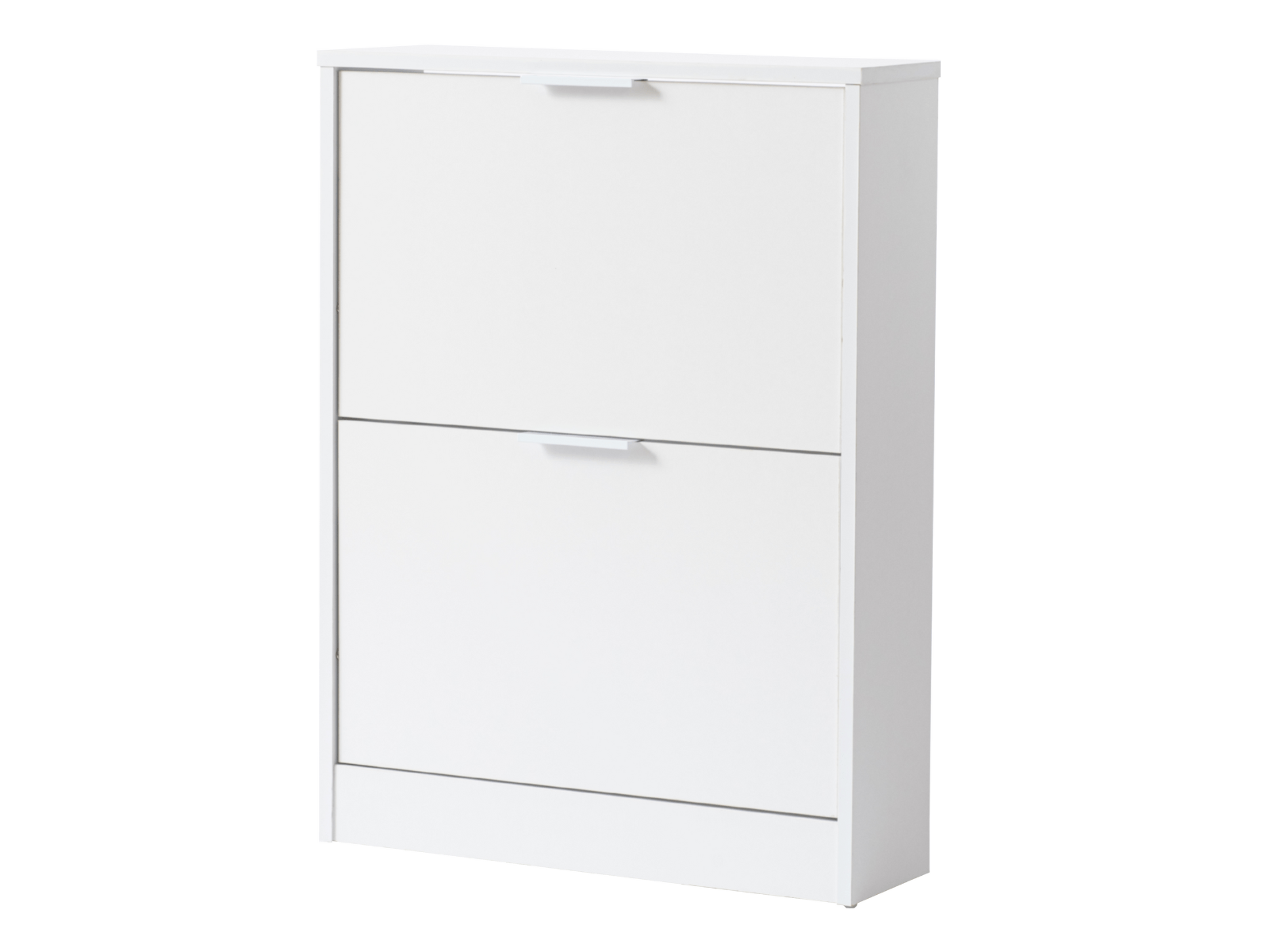 Schoenenkast - schoenenrek - schoenenkast met deuren - 58.5 x 17 x 77.5 cm - wit