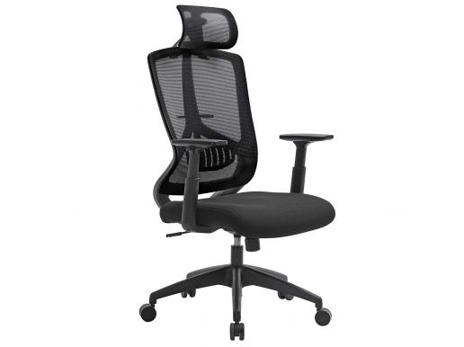 Tweedekans - Ergonomische bureaustoel - comfortabel - zwart
