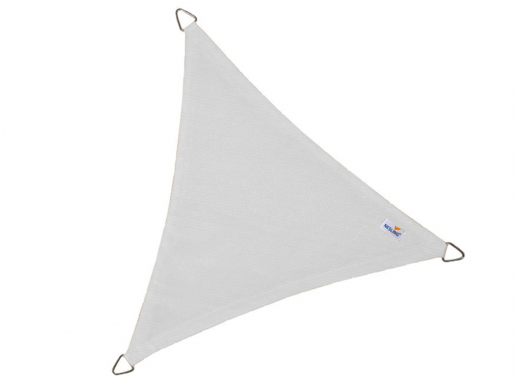 Nesling - coolfit - schaduwzeil - driehoek 3,6x3,6x3,6 m - sneeuwwit